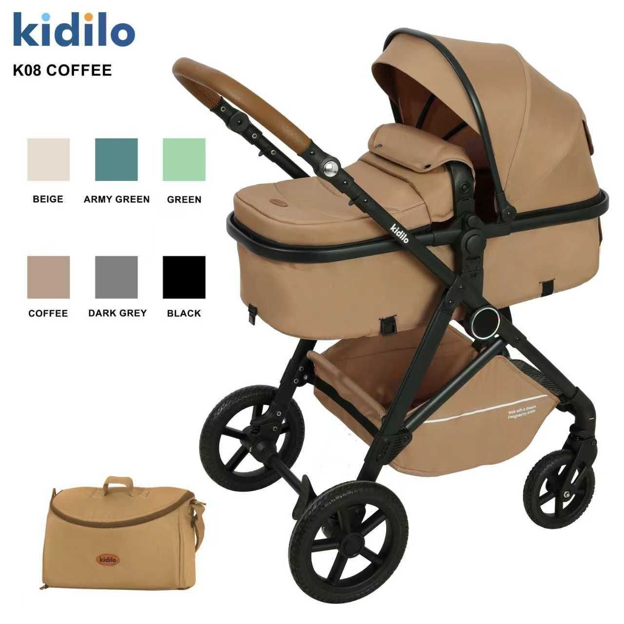 Детская коляска-трансформер Kidilo K08
