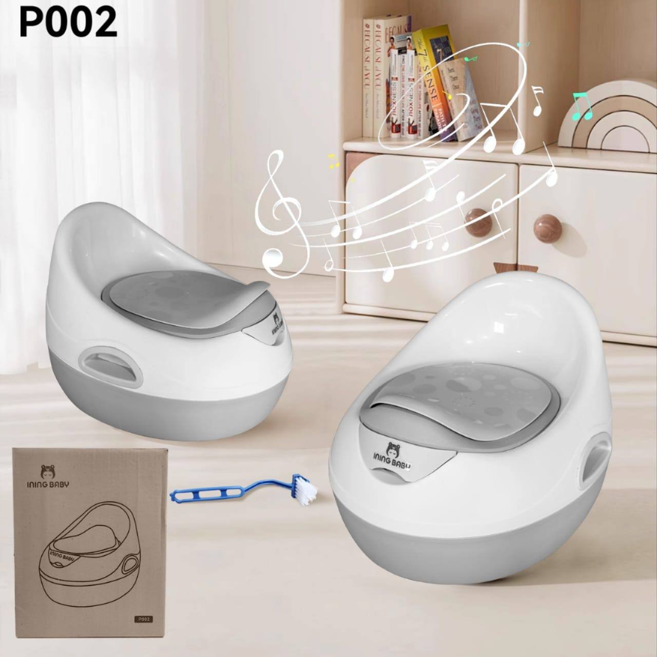 Музыкальный горшок-стульчик P002 (Ining Baby)