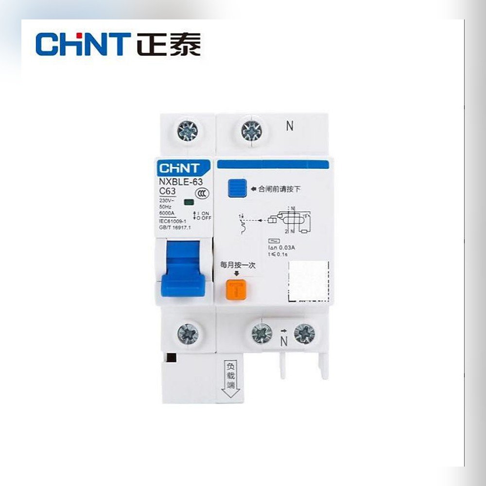 Дифавтомат CHINT NXBLE-63YH 1P+N C25 30mA 6kA