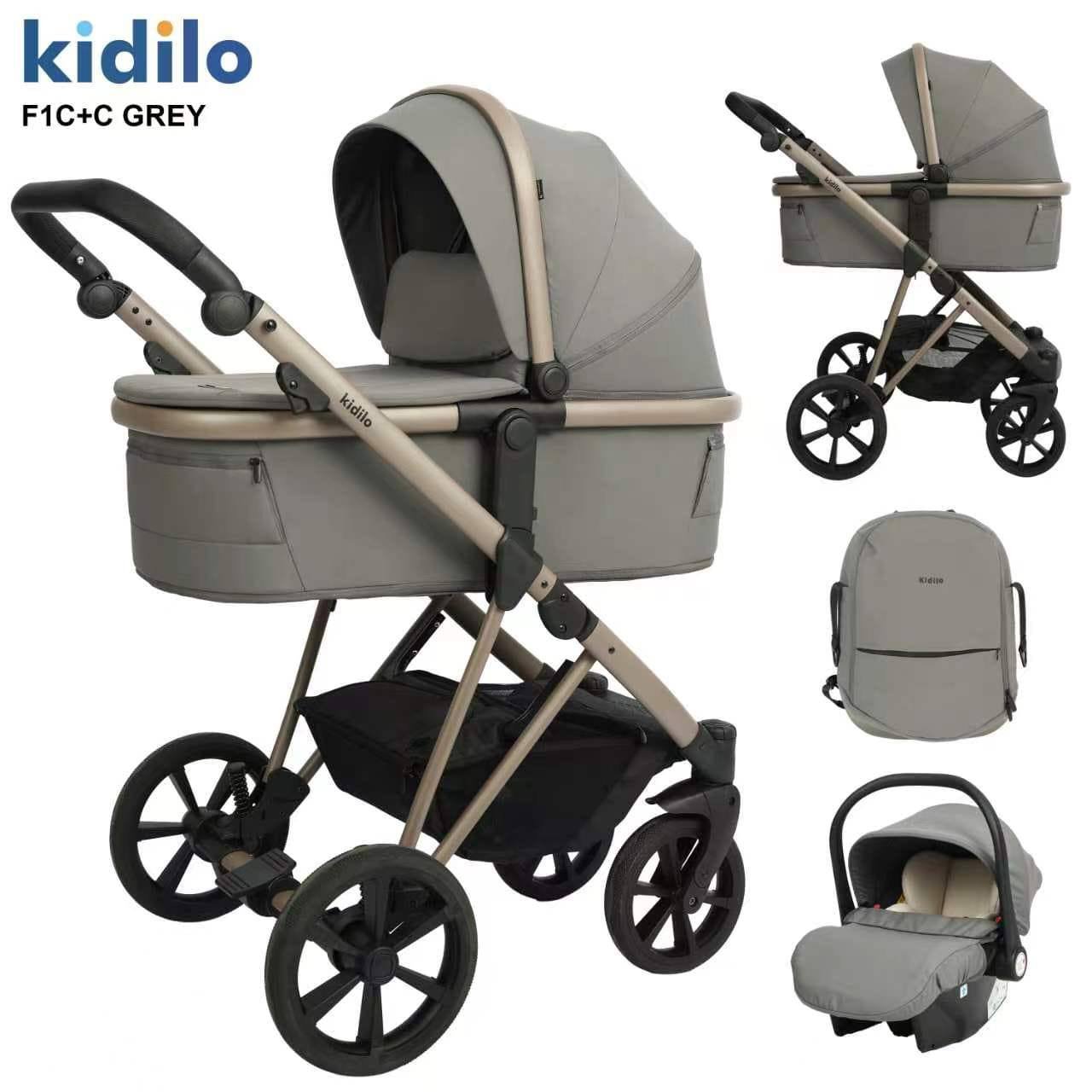 Универсальная коляска 3 в 1 Kidilo F1C+C