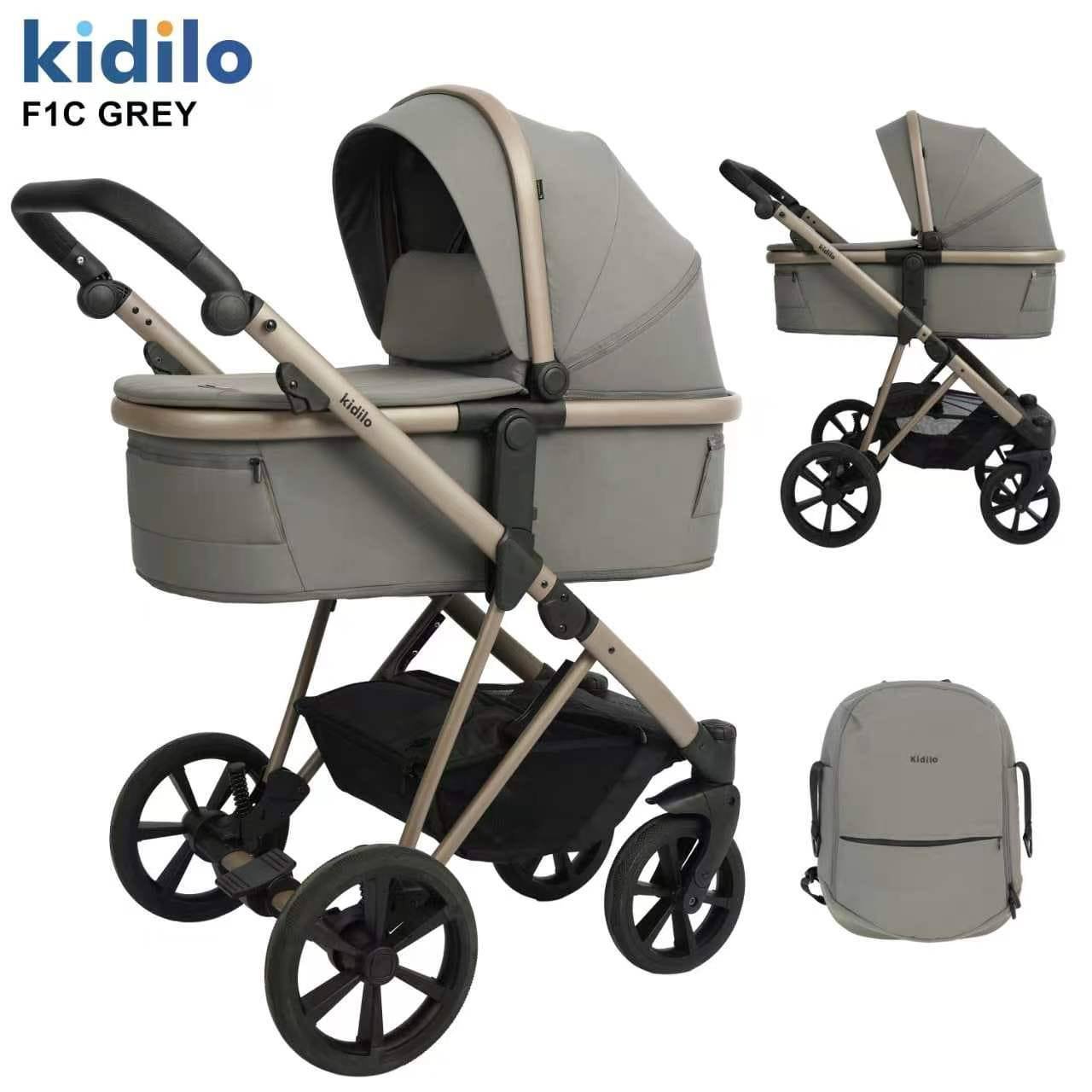 Универсальная коляска 2 в 1 Kidilo F1C
